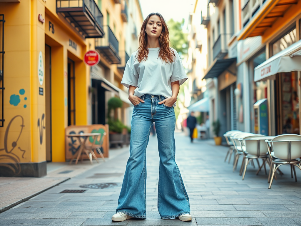 rulote4travel.ro | Cum să creezi un look trendy purtând pantaloni evazați